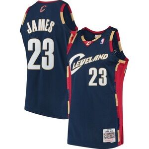LeBron James Cleveland Cavaliers Mitchell & Ness Hardwood Classics 2008-2009
